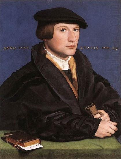 Portrait of a Member of the Wedigh Family, Hans holbein the younger